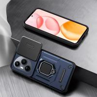 Funda para Honor 400 Pro 200 Lite para Huawei Pura 70 Ultra Pro, soporte de anillo para cámara deslizante, armadura, protección anticaída, funda con soporte - details 10
