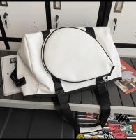 Combi-Bolsa para raqueta de Tenis, raqueta padel, bádminton aqueta, Unisex Adulto, Negro/Blanco - details 22