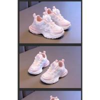 Zapatillas Deportivas para Niñas Nuevas para Primavera y Otoño Zapatos Giratorios para Niños y Niñas Zapatos de Papá para Niños Medianos y Grandes Malla - details 6