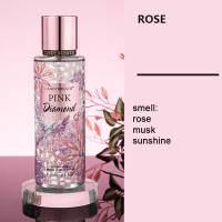 (DSH) Perfume con fragancia afrutada Victoria, 250 ml, spray corporal para mujer, arándano, vainilla, uva, rosa, fragancia ligera y duradera - details 2