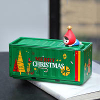 8 unids/set Mini contenedor modelo Mini caja de almacenamiento de hierro decoración creativa recoger artículos pequeños caja de almacenamiento en miniatura de escritorio regalos - details 9
