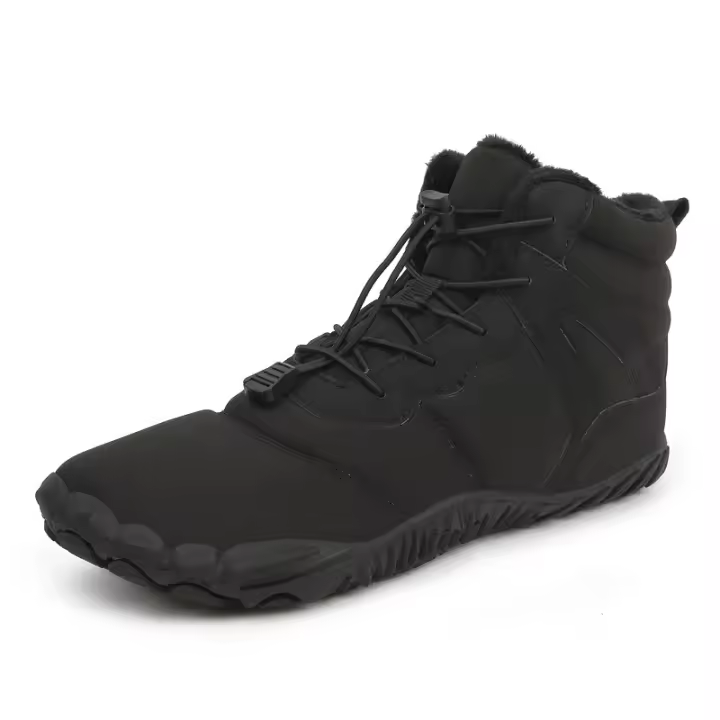 Nuevas botas de algodón, zapatos informales de algodón, además de botas de nieve gruesas de terciopelo, botas altas de algodón cálidas para parejas - 1