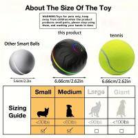 Juguete Inteligente para Perros Bola Interactiva USB Recargable Juego Divertido y Duradero para Perros Pequeños y Medianos - details 1