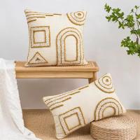 Fundas de cojín de lona de algodón de terciopelo suave, funda de almohada Bohemia para sofá y dormitorio - details 2