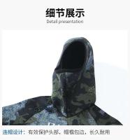 Nuevo traje de neopreno de 5mm con capucha de fisión de manga larga de 3mm 2 piezas de neopreno sumergible traje de neopreno de camuflaje para hombres - details 6