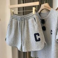 Conjunto Deportivo Casual para Mujer Camiseta Corta, Top, Pantalones de Pierna Ancha - details 6