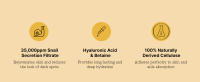 snail secretion filtrate hyaluronic acid betaine naturally derived cellulose hydration absorption