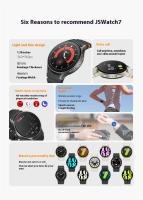 Reloj inteligente Watch7 44 mm NFC Bluetooth Llamadas Ritmo cardíaco Deportes y fitness Reloj inteligente Titanio de grado aviación - details 1