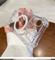 Funda Transparente Magsafe de Lujo Carga Inalámbrica A Prueba de Golpes Magnéticos - details 8
