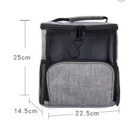 Bolsa de almacenamiento de cosméticos de viaje impermeable, bolsa de maquillaje de tela Oxford Durabel para viaje, organizador y uso diario - details 3