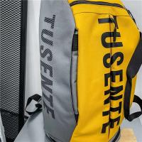 Mochila multifuncional de gran capacidad, mochila deportiva para gimnasio, viaje, bolso de lona impermeable con bolsillo para zapatos independiente - details 6