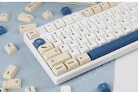 USLION-teclas de perfil XDA con tema de leche de soja, teclas de sublimación con tinte PBT en inglés, teclas para juegos, Teclado mecánico, interruptor MX, 134 teclas - details 12