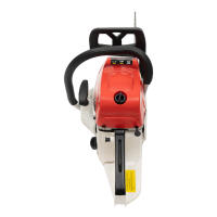 Motosierra de gasolina de 20 pulgadas, 2 tiempos, 52CC, corte de madera, poda, motosierra - details 4