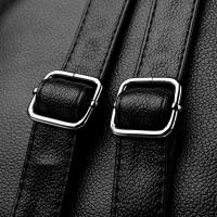 Mochila antirrobo de cuero suave de alta calidad para mujer, bolso de hombro informal, bolso escolar de gran capacidad, a la mod - details 21