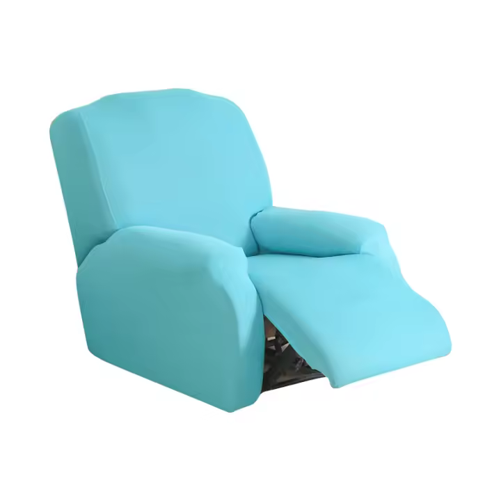 Funda tumbona sólida, silla de protección perezosa elástica - 1