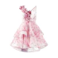 Mini vestido elegante con estampado ral, Espalda descubierta, sin mangas, dobladillo, Vestidos apilables, Vestidos dulces A e, ropa de fiesta para mujer nueva 2025 - details 14