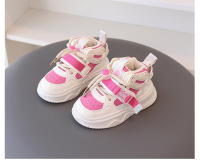 Zapatillas deportivas para niños, zapatos de bebé para niñas, zapatos informales de tabla, zapatos de baloncesto de caña alta para niños - details 11