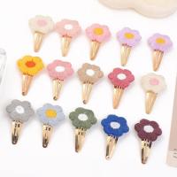 Horquillas con flores bordadas para el pelo, accesorios para el cabello para niñas, pasadores Vintage, 10 unidades por lote - details 6