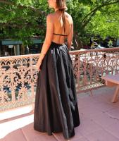 Sentido del diseño de verano para mujer de vacaciones en la playa, vestido de playa con tirantes sin espalda, vestido camisola de estilo francés - details 3