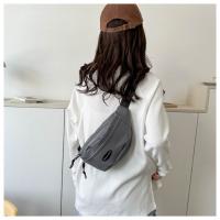 Bolso pequeño de moda 2025, nuevo bolso de lona informal para hombre, mochila cruzada para deportes y fitness - details 36