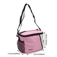 Bolsa de almuerzo aislada, bolsas de almuerzo grandes para mujeres y hombres, bolsa de almuerzo reutilizable con correa de hombro ajustable - details 23