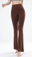 Leggings de mujer pantalones de yoga delgados pantalón de cintura alta de pierna ancha pantalón de campana deportivo transpirable de secado rápido - details 20