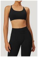 Sujetador de Yoga de Cara Completa Top de Espalda Hueco Transpirable Secado Rápido para Yoga y Estiramiento Material de Nylon para Exteriores Hecho en China - details 21