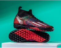Botas de Fútbol Hombre 2025 Caña Alta con Tacos Largos o Cortos TF |   Antideslizantes, Ligeras y Profesionales – Tallas 34-45 - details 38