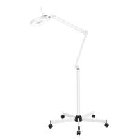 Lámpara LED lupa de pie, lupa iluminadora, lámpara estética, profesional, 5 dioptros, lámpara de brazo giratorio, ajustable - details 0
