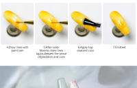 Clou Beaute-esmalte de Gel transparente para uñas, Base de goma, capa superior mate, para extensión de uñas - details 5