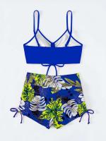 Bikinis con cordón frontal, cintura alta para mujer, bañadores de mujer, bañador para nadar, ropa de playa 2025 - details 58