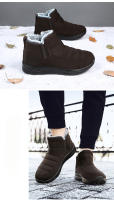 Botas De Nieve Gruesas Apiladas Para Hombres, Zapatos De Algodón Térmico - details 11