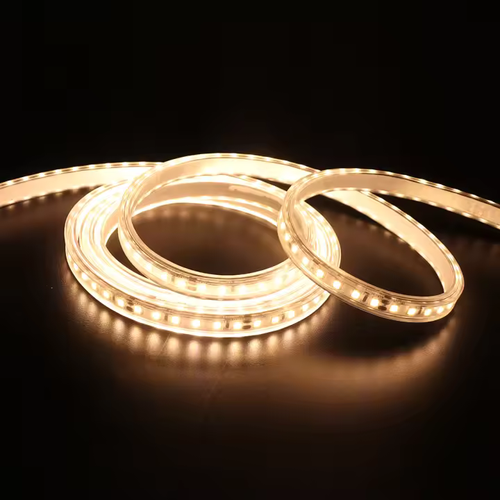GAHADA Tira de LED de Pelo Natural Blanco 4000K Lámpara de Iluminación Flexible IP67 Impermeable 12V - 1