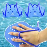 Guantes de buceo para deportes acuáticos de estilo libre para niños y adultos, manoplas de mano con cincha, aletas de entrenamiento, paletas de natación, paletas de mano para nadar - details 7