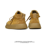 Nuevos zapatos altos de piel para hombre, botas de herramientas con plataforma informal, tendencia retro, pareja - details 7