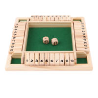 Juego de Mesa para Adultos y Familias Deluxe Four Sides con 10 Números Juego de Muñeca para Fiesta y Club con Reglas de Juego para Beber Fabricado en Madera Recomendado para Niños - details 3