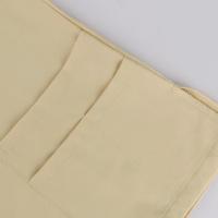 Uniforme de enfermera de color sólido para mujer, traje de pantalones de manga corta con cuello en V de tela de secado rápido, uniforme de enfermería con múltiples bolsillos - details 14