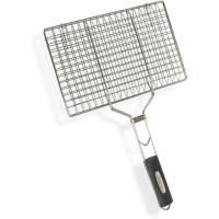 Barbacoa Portátil de Carbón Rodantes, Bandejas Laterales, Sistema de Ventilación y Depósito de Ceniza Parrilla de Acero de 57x42cm Tamaño 116,5x13,1x56cm - details 15