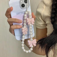 Cadena de Teléfono con Perla Rosa Pulsera Antipérdida para Funda de Teléfono - details 2