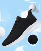 Sport Shoes Men Lightweight Running Sneakers Walking Casual Breathable Shoes Non-slip Comfortable black Big Size 39-47 Hombre - details 3