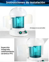 Vaporizador Facial para Spa Salón Cuidado de la Piel para Piel Seca con Spray de Aromaterapia - details 3