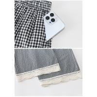 Pantalones Casuales de Encaje Estilo Completo de Pierna Ancha Culottes de Verano para Mujeres - details 39