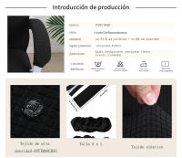 Funda De Reposabrazos Para Silla De Oficina, tela Jacquard S/L - details 1