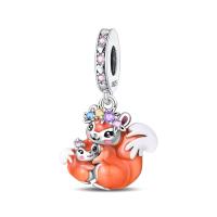Nuevos Dijes de Plata de Ley 925 Diseño de Abrazo de Amor Zirconia Joyería de Mujer DIY Pulseras - details 11