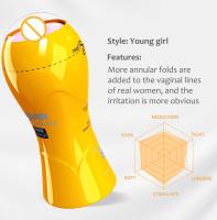 Masturbador masculino con ventosa de succión de presión al vacío, juguete sexual de silicona, Vagina, coño, mamada de bolsillo, productos para adultos - details 11
