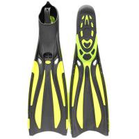 Aletas largas para buceo, snorkel, buceo profundo, snorkel, equipo de buceo acelerado, aletas de pato para buceo libre, equipo de entrenamiento de natación - details 1