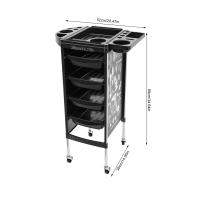 Carrito de herramientas multicapa para peluquería carrito de herramientas para peluquería multicapa multifuncional estante multicapa - details 2