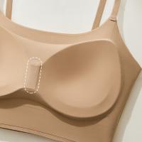 Sujetador de yoga con relleno, soporte para mujer, sin varillas, lencería fina, espalda en U, top corto, chaleco a prueba de golpes, almohadilla fija, sujetador sin costuras para fitness - details 9