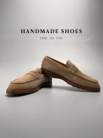 Mocasines de alta gama, cuero genuino, piel de vaca de primera capa, zapatos de moda hechos a mano con un pedal. - details 40