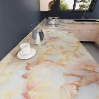Pegatinas de Pared de Mármol de Vinilo Resistentes al Calor y Impermeables - details 16